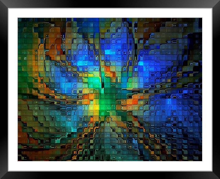 Touched by Light Framed Mounted Print by Amanda Moore
