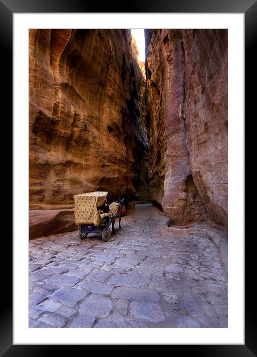 JST2961 The natural gorge Framed Mounted Print by Jim Tampin
