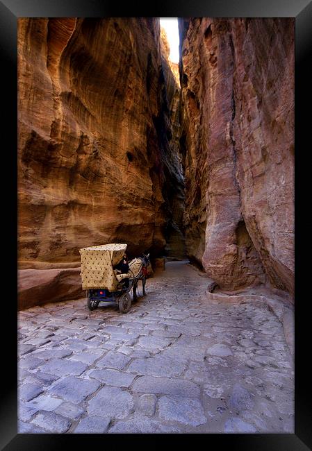 JST2961 The natural gorge Framed Print by Jim Tampin