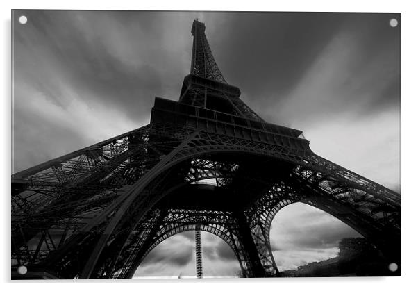 Eiffel Tower Standing Tall Acrylic by Ceri Jones