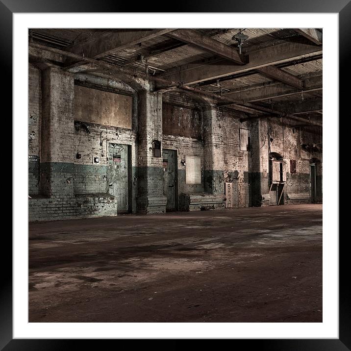 The factory 3 Framed Mounted Print by Grant simeon