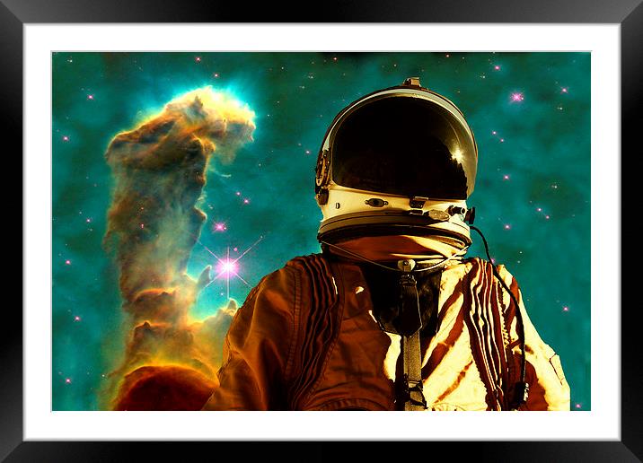 Lost in the Starmaker Framed Mounted Print by Matthew Lacey
