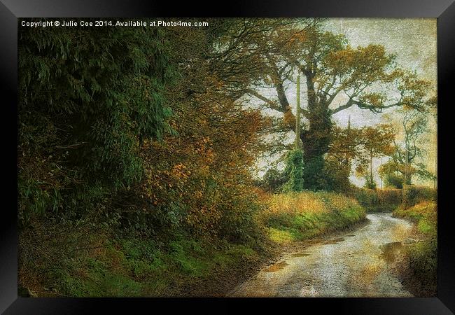 Rectory Road, Edgefield Framed Print by Julie Coe