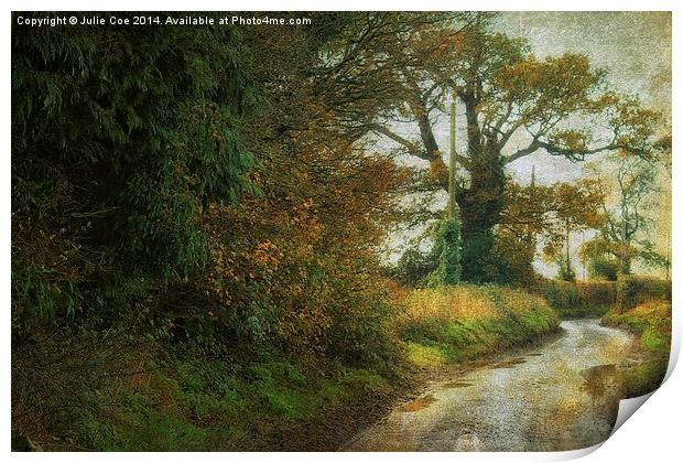 Rectory Road, Edgefield Print by Julie Coe