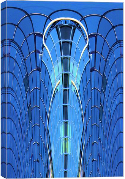 Modern building abstract 2 Canvas Print by Ruth Hallam