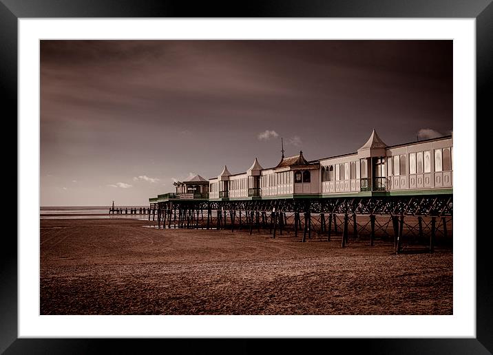 St. Annes Pier Framed Mounted Print by Sean Wareing