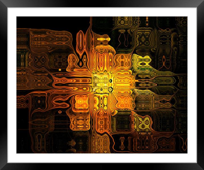 The Midas Touch Framed Mounted Print by Amanda Moore