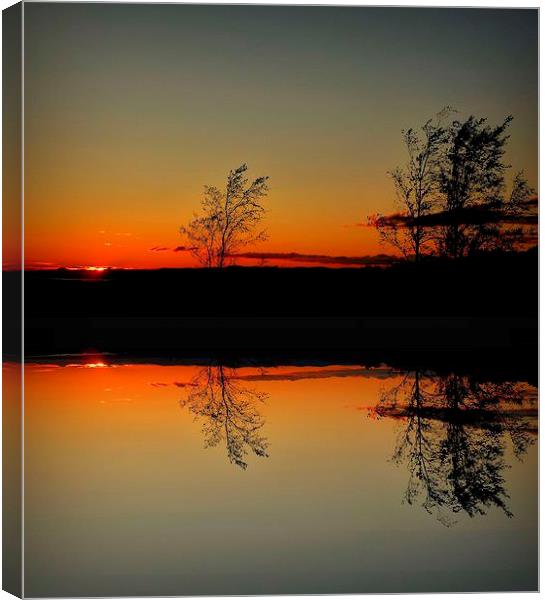 reflection of day Canvas Print by dale rys (LP)