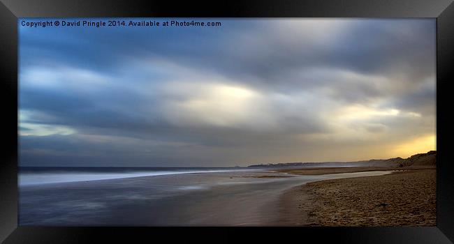 Blyth Sands Framed Print by David Pringle