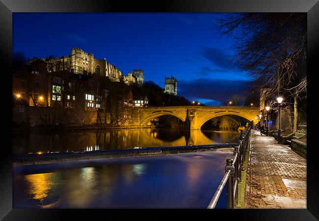 Durham Castle Framed Print by Kevin Tate