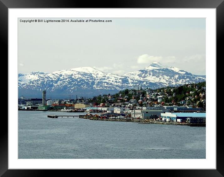 Tromso 1 Framed Mounted Print by Bill Lighterness