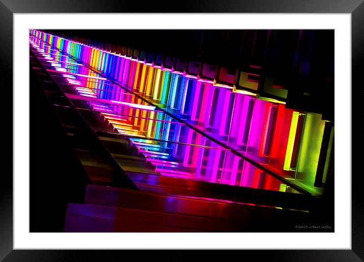 Beam me up Framed Mounted Print by Robert Coffey