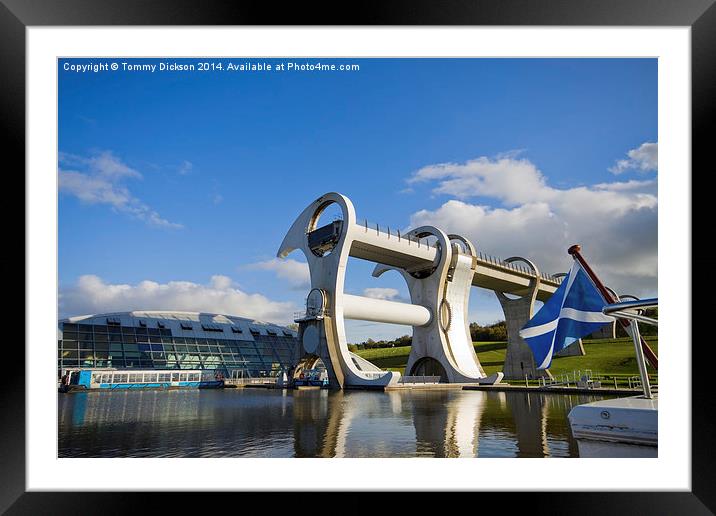 The Engineered Marvel of Scotland Framed Mounted Print by Tommy Dickson
