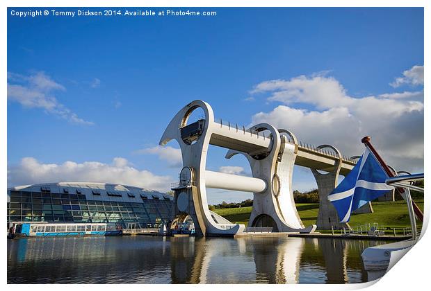 The Engineered Marvel of Scotland Print by Tommy Dickson