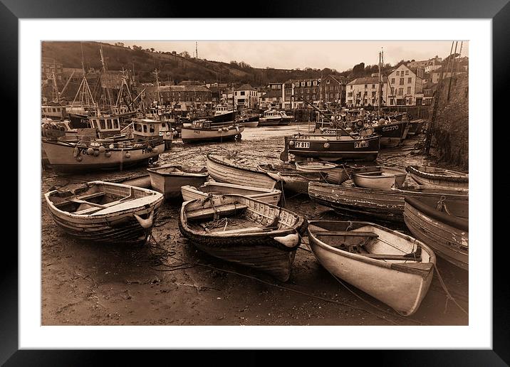 Old harbour 2 Framed Mounted Print by Rod Ohlsson