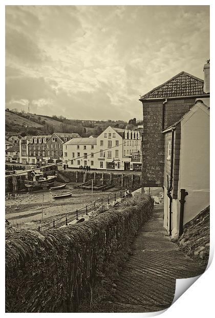 Old harbour 3 Print by Rod Ohlsson