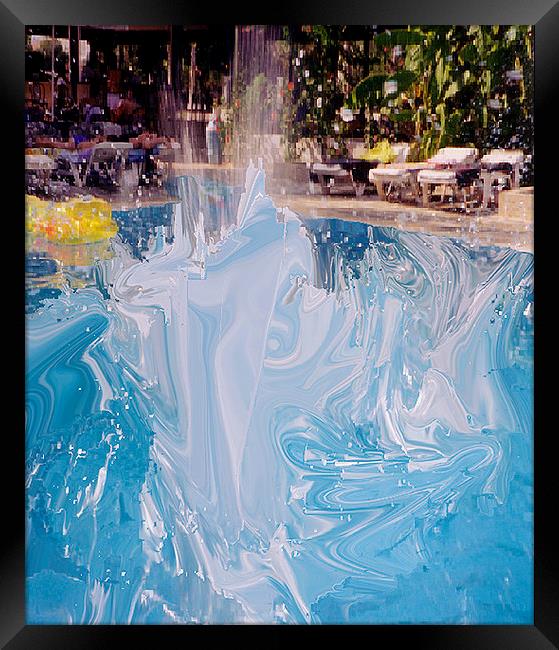 Splash5 Framed Print by Matthew Lacey