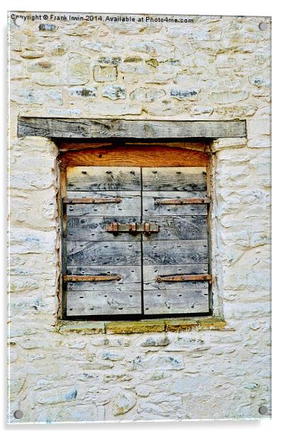 An old door found in Conway, North Wales Acrylic by Frank Irwin