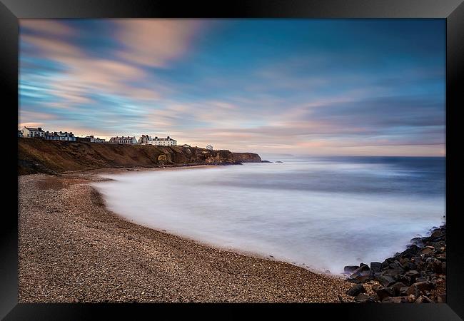 Seam Harbour Framed Print by Kevin Tate