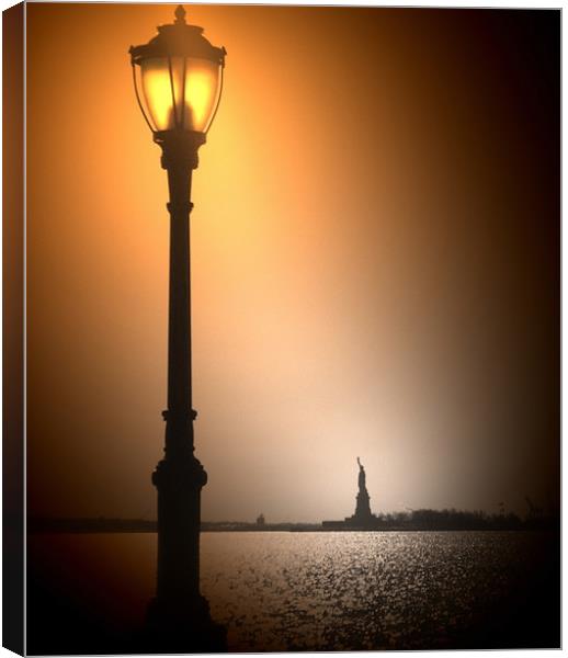 Shine Light on Liberty Canvas Print by Terry Lee