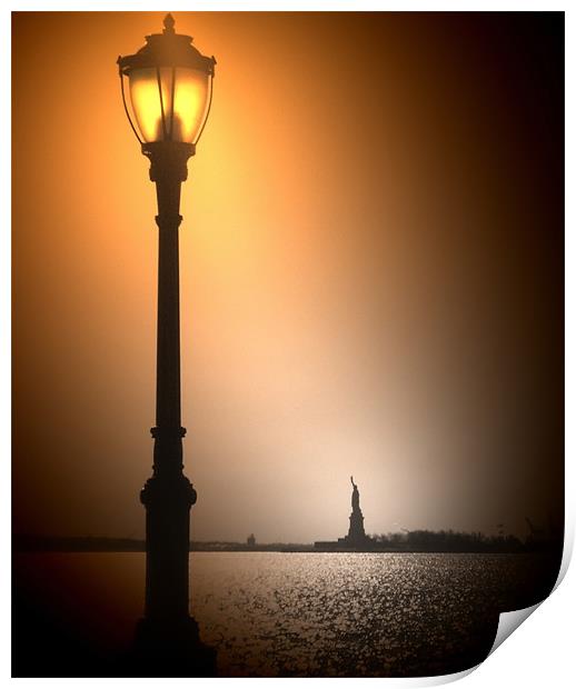 Shine Light on Liberty Print by Terry Lee