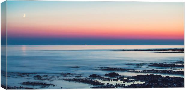Tranquility on the South Coast Canvas Print by sam moore