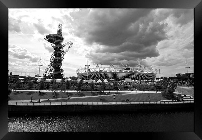 Olympic Park London 2012 Framed Print by Maggie Railton