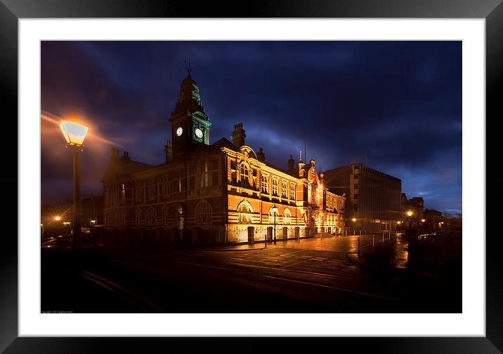 Maritime building Framed Mounted Print by Leighton Collins