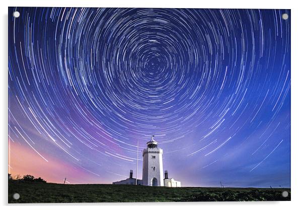 South Foreland Lighthouse - Dover Acrylic by Ian Hufton