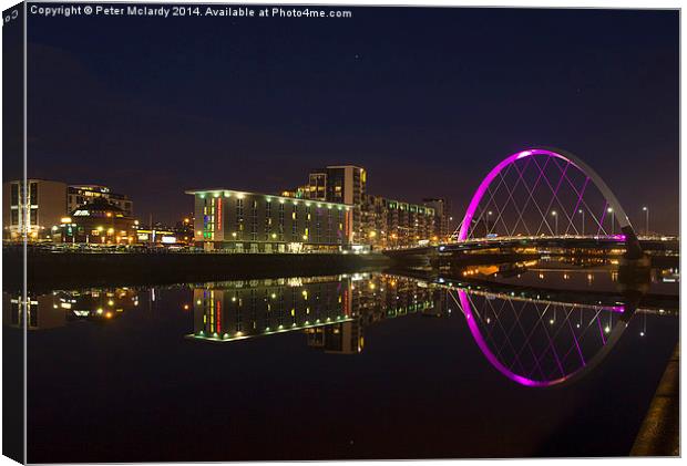 Clydeside ! Canvas Print by Peter Mclardy