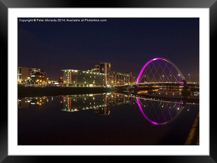 Clydeside ! Framed Mounted Print by Peter Mclardy