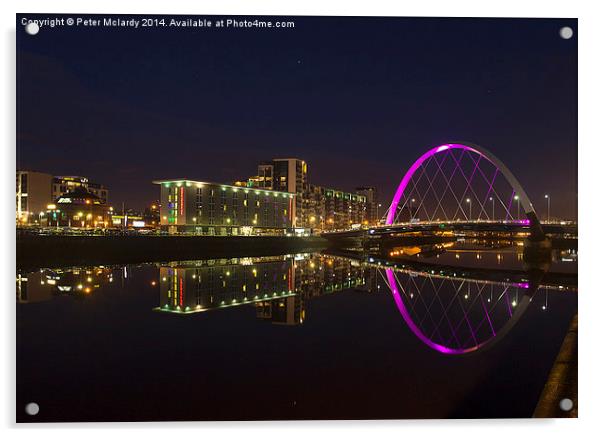 Clydeside ! Acrylic by Peter Mclardy