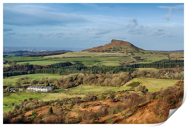 Roseberry Topping Print by Graham Moore
