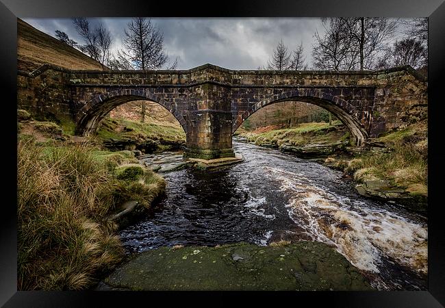 Slippery Stones - Peak District Framed Print by Andy McGarry
