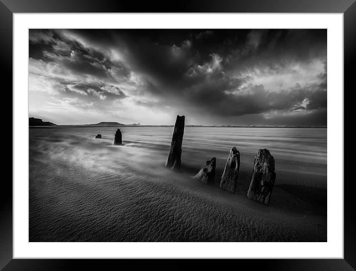 Helvetia Storm Framed Mounted Print by Creative Photography Wales