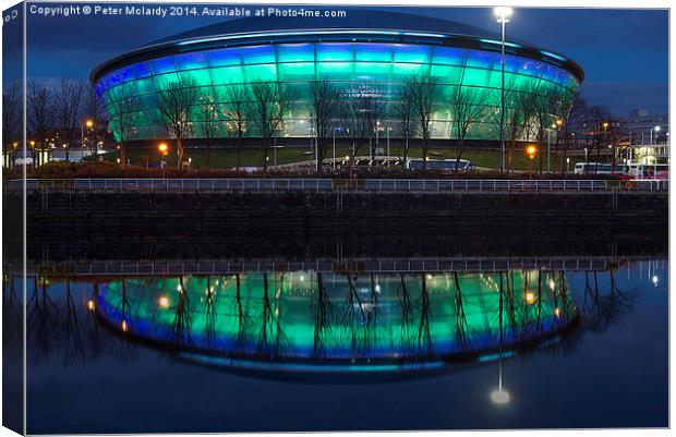 SSE Hydro ! Canvas Print by Peter Mclardy