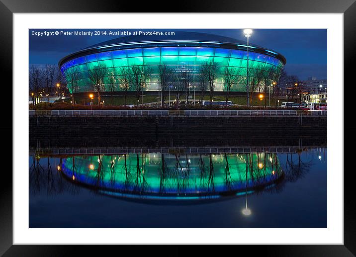 SSE Hydro ! Framed Mounted Print by Peter Mclardy