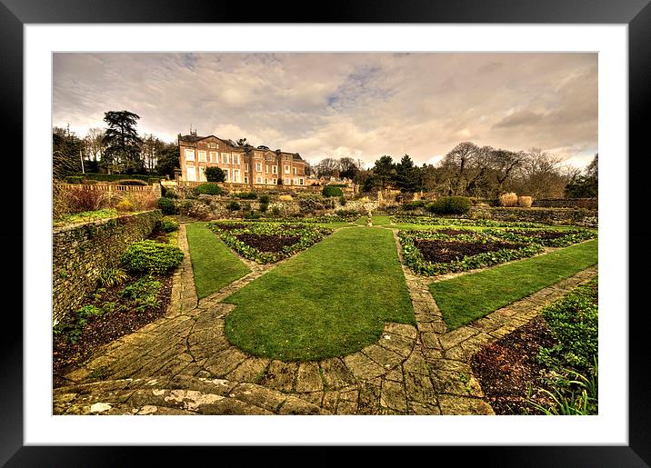 Hestercombe House Framed Mounted Print by Rob Hawkins