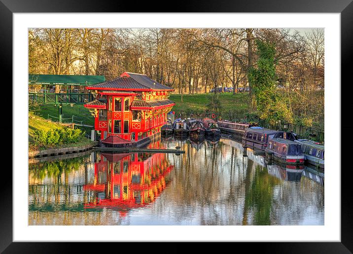 Chinese Reflections Framed Mounted Print by Rob Hawkins