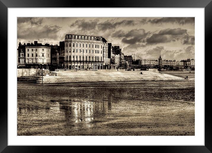 Toned Margate Framed Mounted Print by Thanet Photos