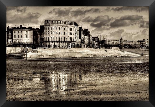 Toned Margate Framed Print by Thanet Photos