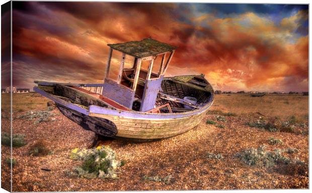 Fishing for Fire Canvas Print by Jason Green