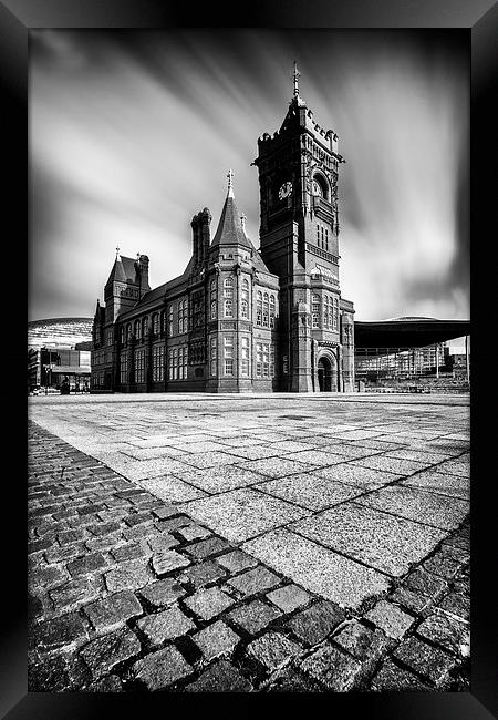 The Pierhead Building at Cardiff Bay Framed Print by Creative Photography Wales