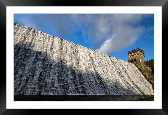Derwent Dam - Peak District Framed Mounted Print by Andy McGarry