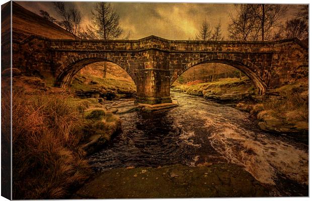 Slippery Stones - Peak District Canvas Print by Andy McGarry