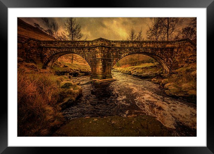 Slippery Stones - Peak District Framed Mounted Print by Andy McGarry