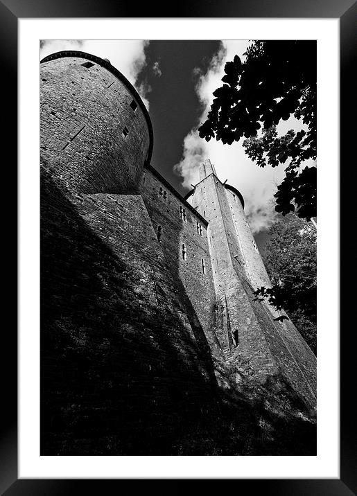 Castell Coch Framed Mounted Print by Creative Photography Wales