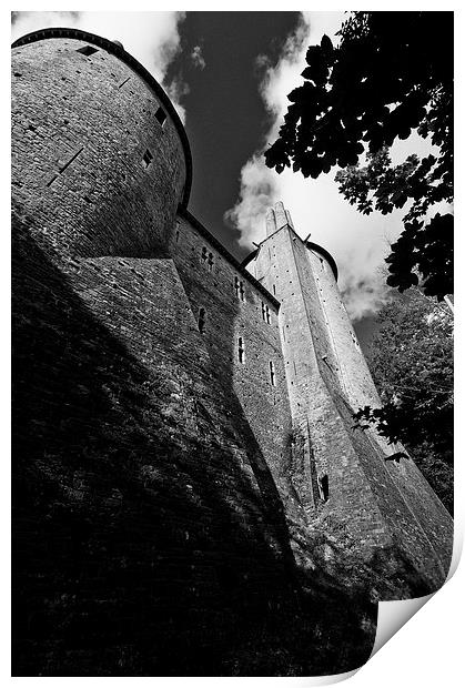 Castell Coch Print by Creative Photography Wales