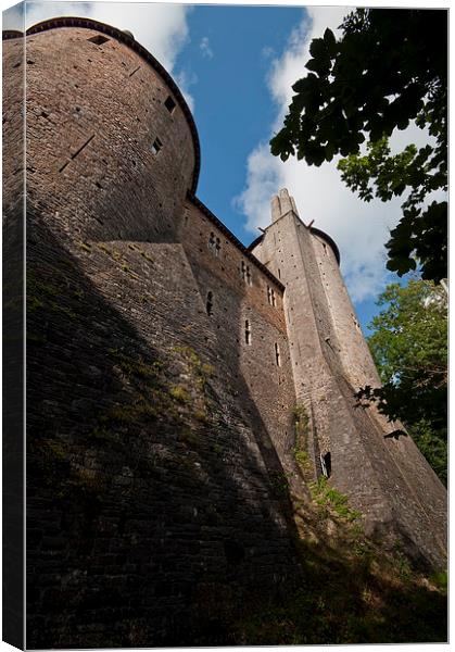 Castell Coch Canvas Print by Creative Photography Wales