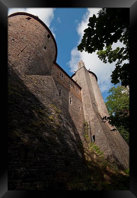 Castell Coch Framed Print by Creative Photography Wales